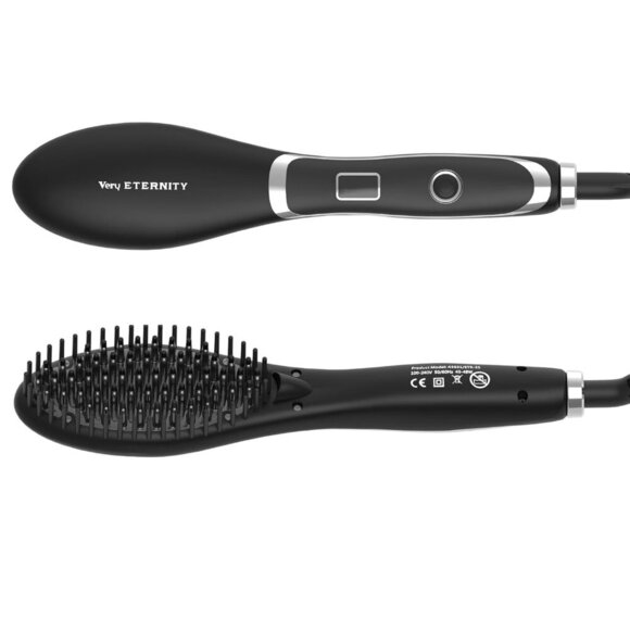 Hair Straightener Brush, Hair Straightener Comb Straightening Brush for Women wi - Picture 3 of 9